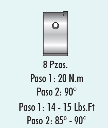 COJINETES DE BIELA MORESA